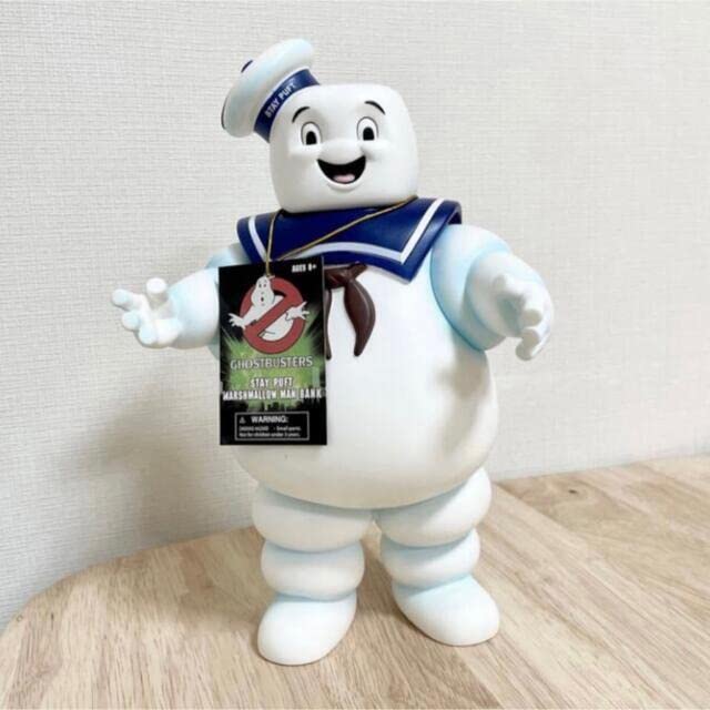 Amazon.co.jp: ゴーストバスターズ マシュマロマン フィギュア 貯金箱