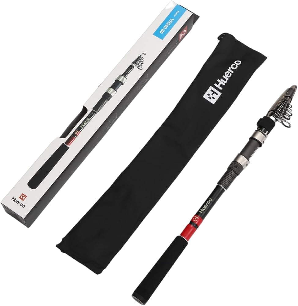 Amazon | Huerco フィッシングロッド VR240-30 / スピニングモデル