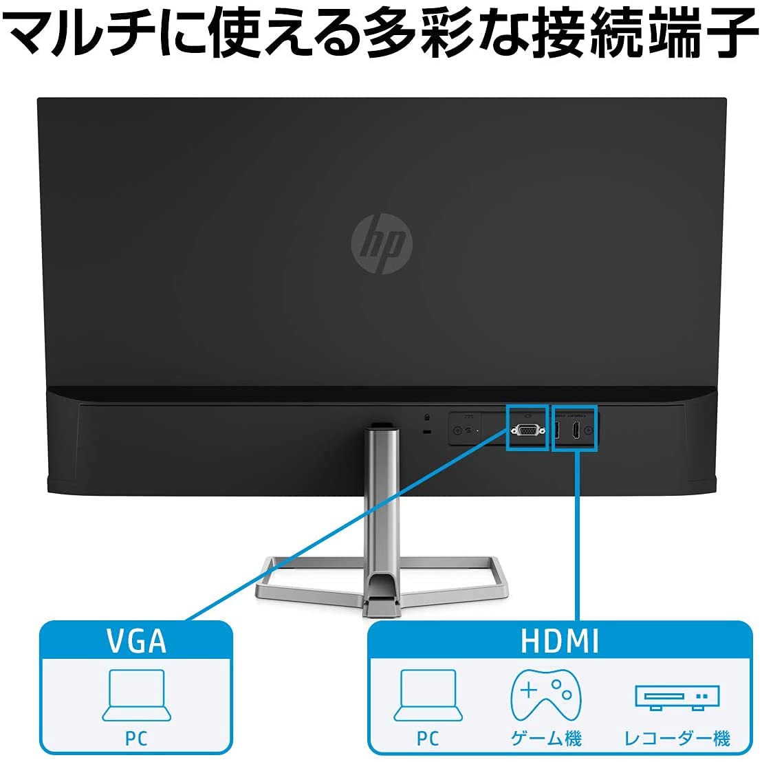 Amazon.co.jp: HP モニター M27f 27インチ フルHD 薄型 非光沢 IPS