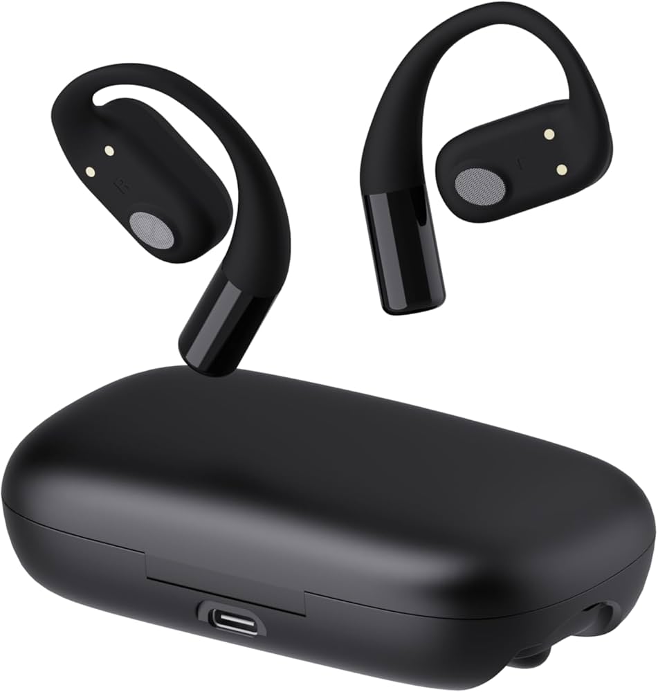Amazon.co.jp: Navibook NB204 AI Pro Open Ear Earphones, Noise