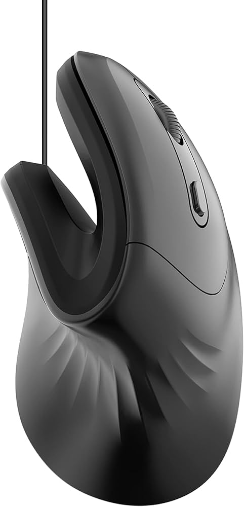 Amazon | 垂直型マウス 有線 マウス 6ボタン 3200DPI 光学式ゲーム