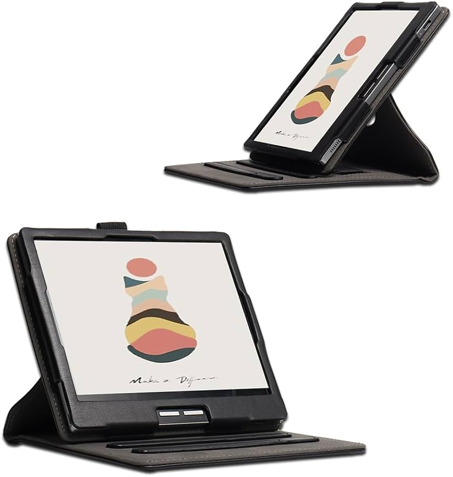 Onyx BOOX Leaf 7インチEInkタブレット 本体 純正カバー付き