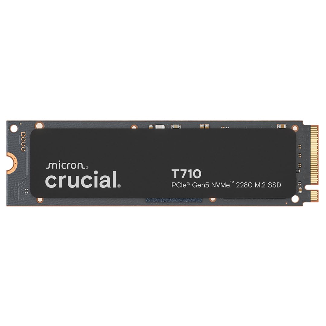 Amazon.com: Crucial T710 PCIe Gen5 NVMe 2TB SSD, Up to 14,900 MB/s
