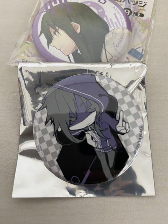 カゲロウプロジェクト 小説 スクエア缶バッジ シンタロー