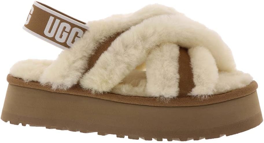 Amazon | UGG レディース ディスコ クロス スライド スリッパ