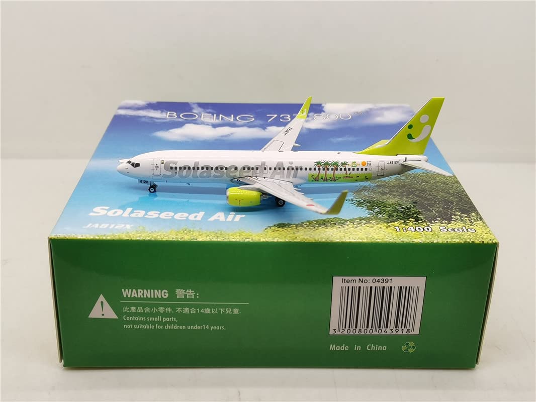 Amazon | Phoenix 1:400 PH04391 Solaseed Air Boeing 737-800 JA812X