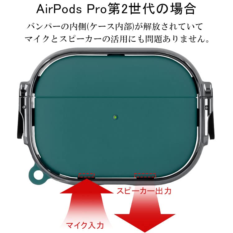Amazon | ZENIX DESIGN TECH Airpods Pro 用 ケース 第1世代 カラビナ