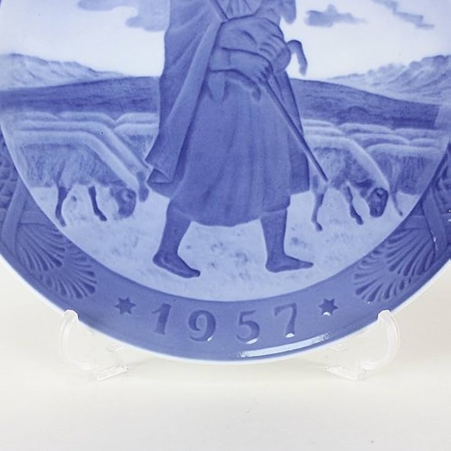 Amazon.co.jp: 1957年 ロイヤルコペンハーゲン イヤープレート