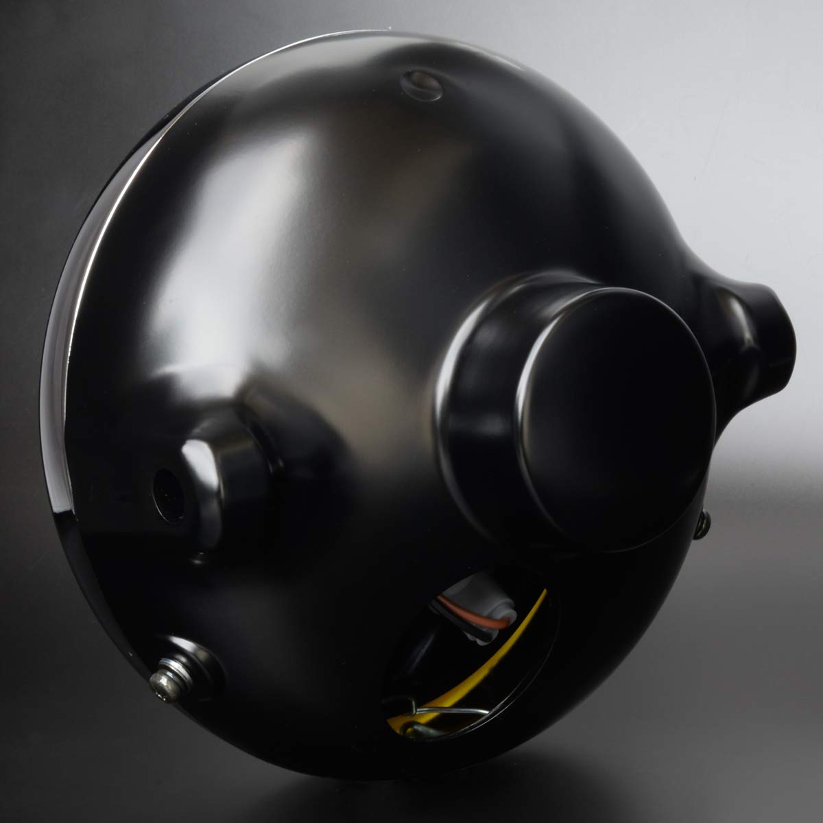 Amazon | マーシャル 888 ヘッドライト イエロー レンズ ブラック