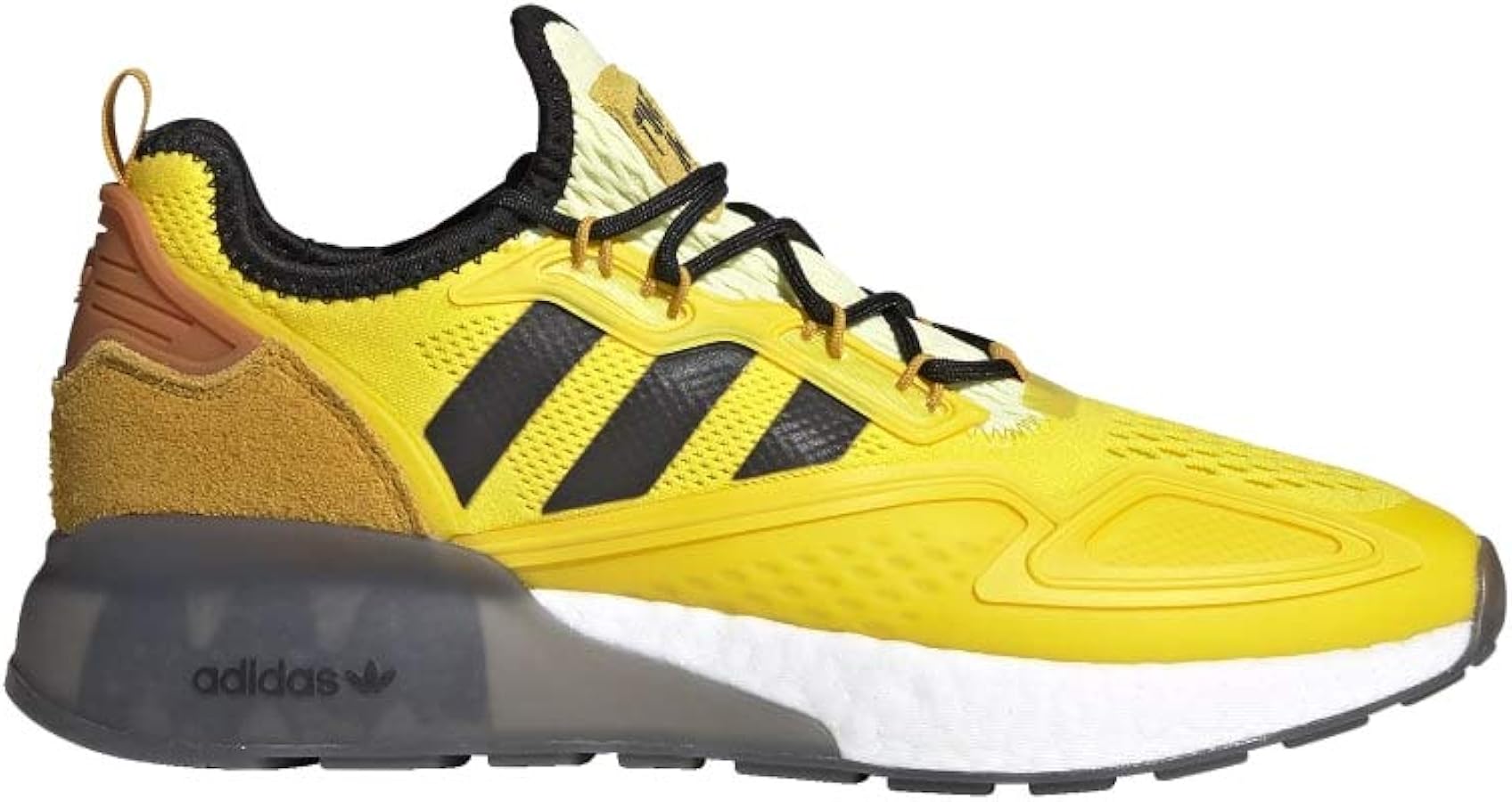 Amazon.com | adidas Ninja ZX 2K Boost Shoes Men's, Yellow, Size
