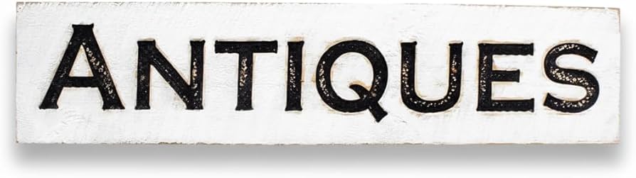 Amazon.com: Large Antiques Sign Horizontal - (Available in 3 Sizes