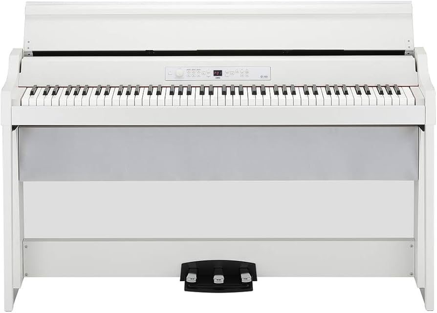 Amazon | 【セット買い】KORG 電子ピアノ G1B AIR WHITE ホワイト 演奏