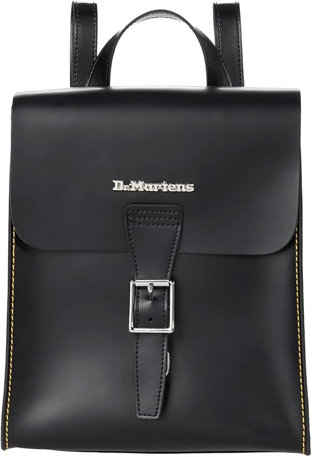 Amazon | Dr. Martens Mini Leather Backpack AB101001, ブラック