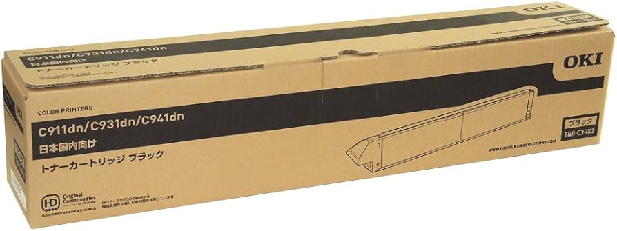 Amazon.co.jp: OKI 国内純正トナーカートリッジ TNR-C3RK2 ブラック (T