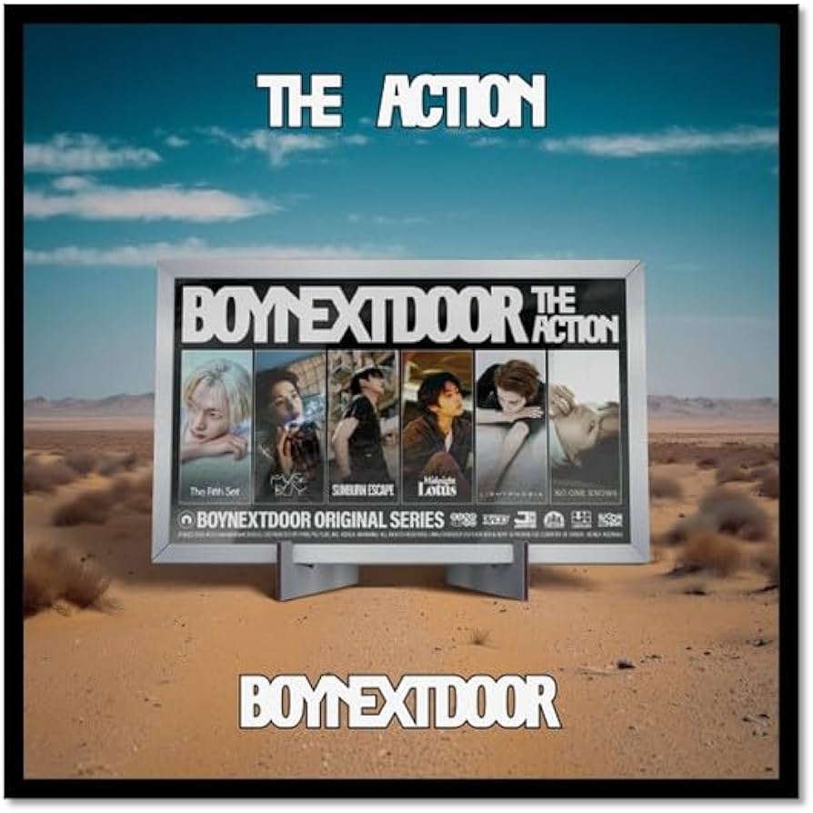 Amazon.com: BOYNEXTDOOR The Action [Frame Ver.] 5th EP Album