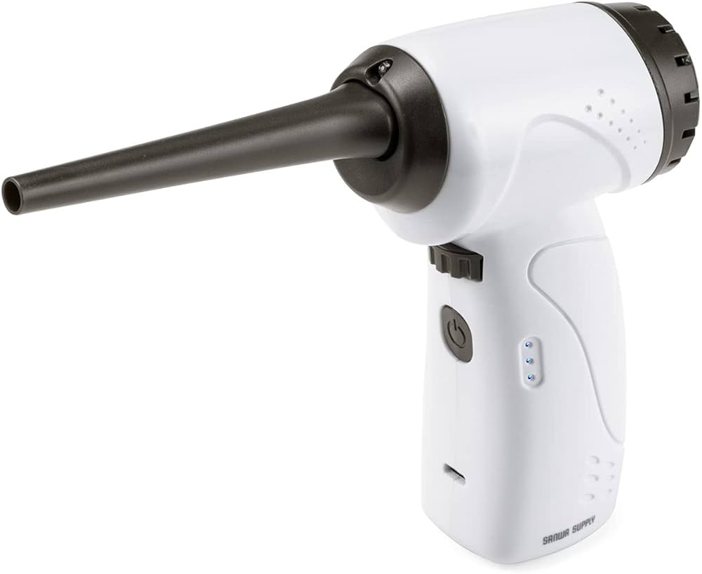 Amazon.co.jp: サンワダイレクト 電動エアダスター 充電式 強力 無段階