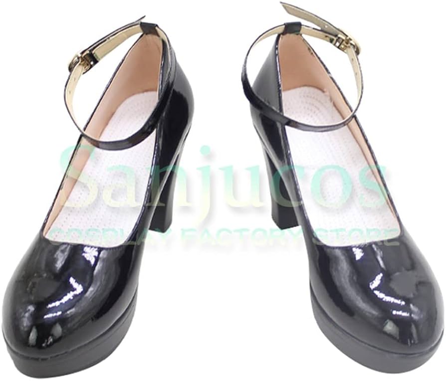 Amazon.co.jp: コスプレ 靴 に適合する 黒江雫 雫たん 着せ恋 ヌル女2