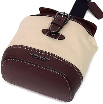 Amazon.co.jp: [コーチ] バッグ キャンバス レザー ハドソン パック