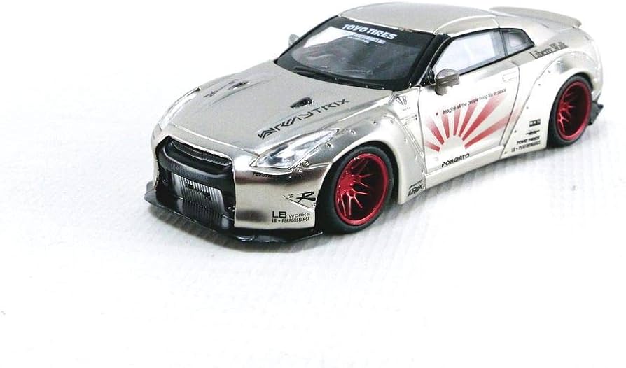 Amazon | MINI GT 1/64 LB☆WORKS Nissan GT-R R35 タイプ1 リア