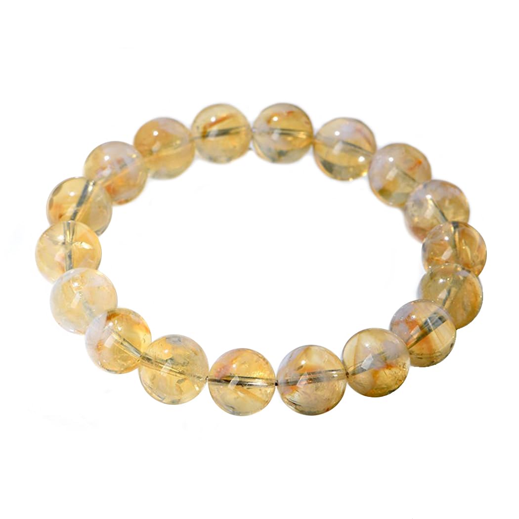 Amazon | [UNI STONE] エンジェルラダーシトリンブレスレット 8-9mm 11