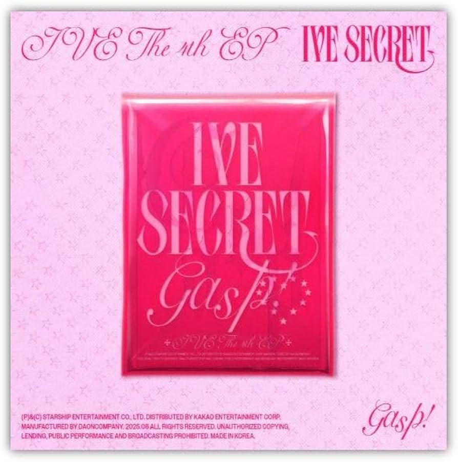 Amazon.co.jp: IVE - 4th EP ALBUM [ IVE SECRET ] 韓国盤 (Gasp! ver