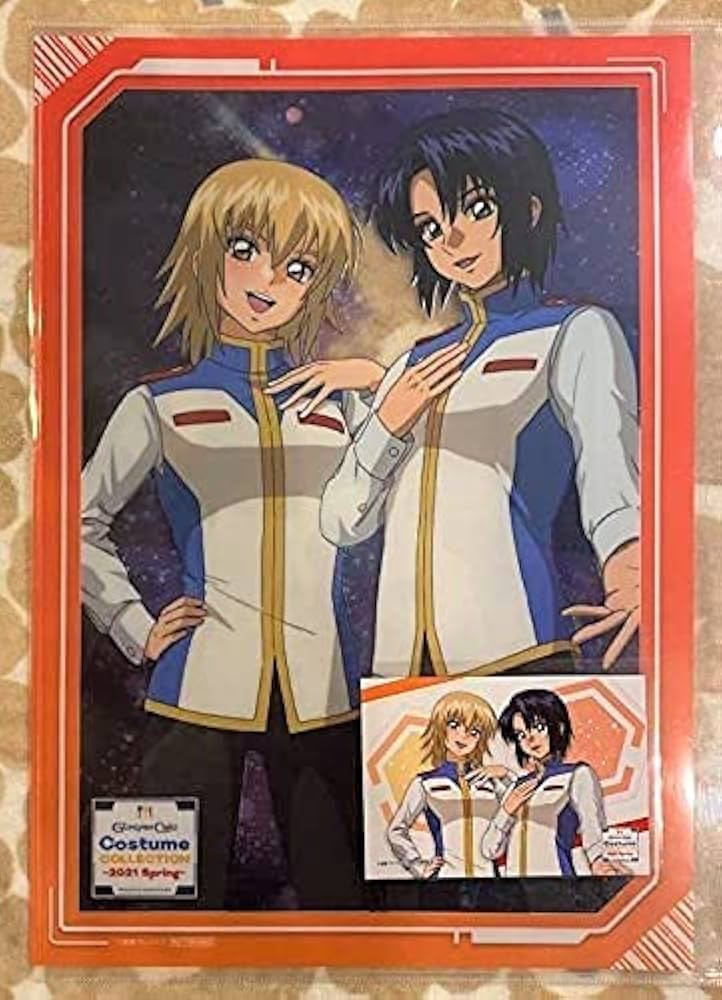 ガンダムSEED アスラン カガリ クリアシート クリアポスター ガンダム