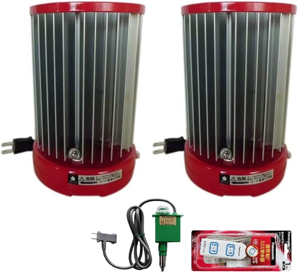 Amazon.co.jp: (パネルヒーター500Wセット) 昭和精機工業 250W サーモ