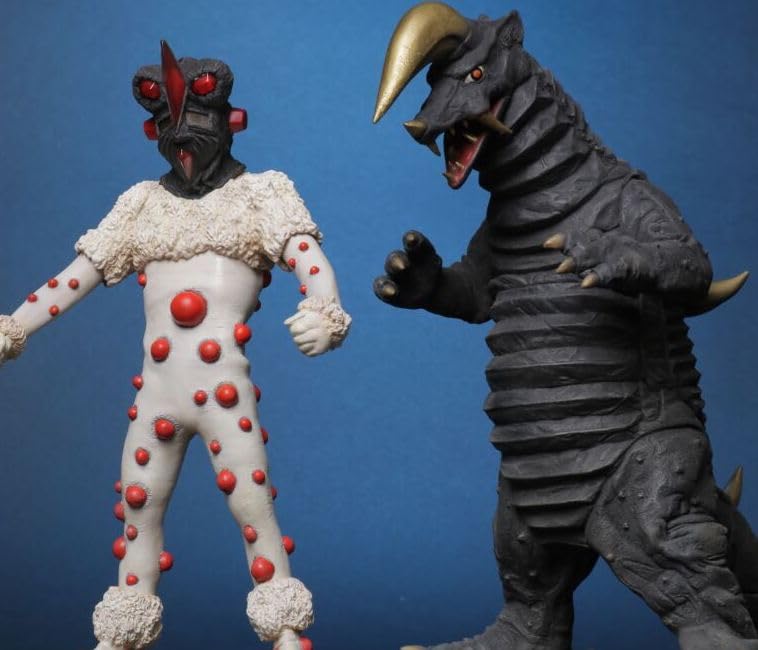 Amazon.co.jp: 大怪獣シリーズ ナックル星人&ブラックキング 激闘