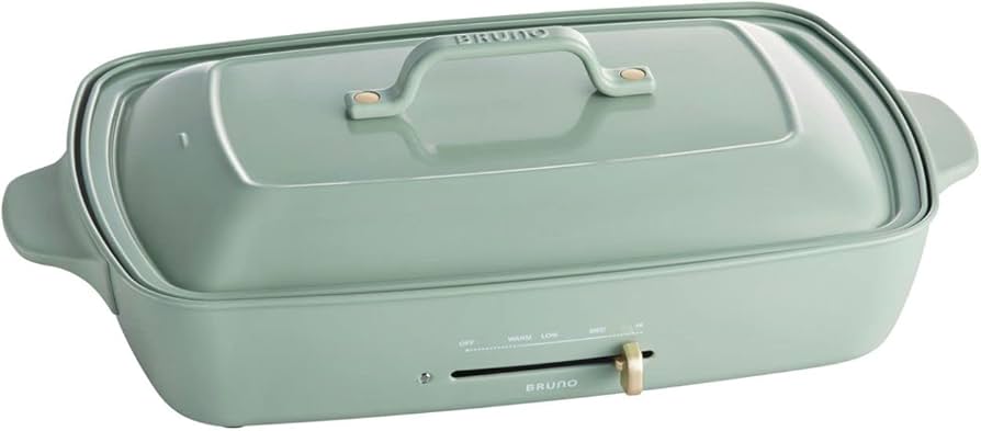 Amazon | BRUNO ホットプレート グランデサイズ ミントグリーン サイズ