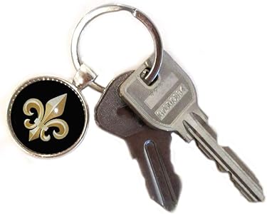 Amazon.co.jp: [ル ボンボン] キーホルダー 百合紋 キーホルダー 百合