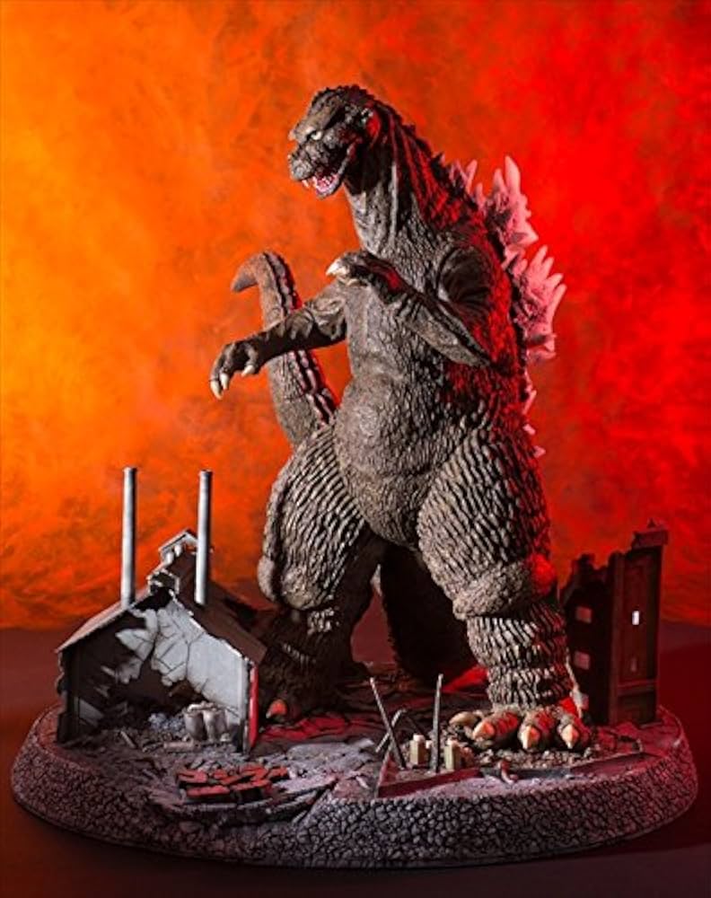 Amazon | ゴジラの逆襲 ゴジラ1955 60cmスケール 塗装済み 完成品