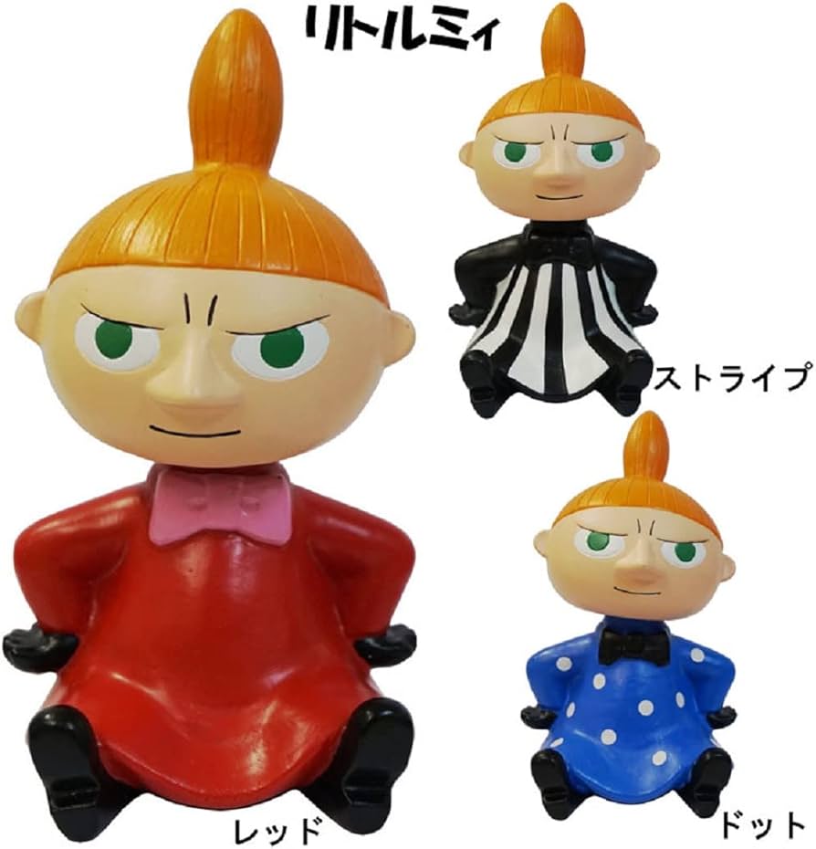 Amazon.co.jp: MOOMIN ゆらゆらドール リトルミイ レッド KC-5105