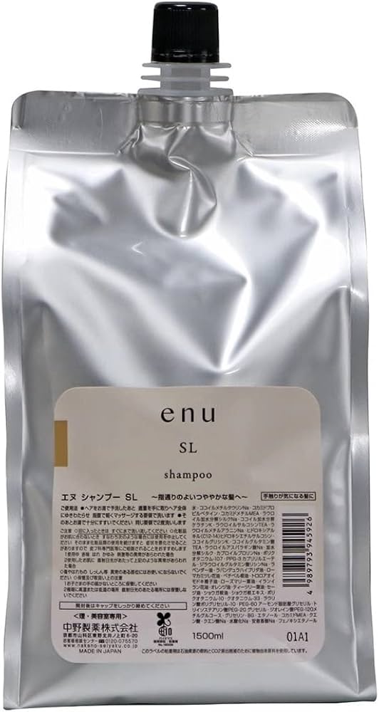 Amazon | 中野製薬 ENU エヌ シャンプー SL レフィル 1500ml | NAKANO