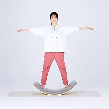 Amazon | MIZUNO(ミズノ) 健康器具 バランスバウム 上に乗ってゆらゆら