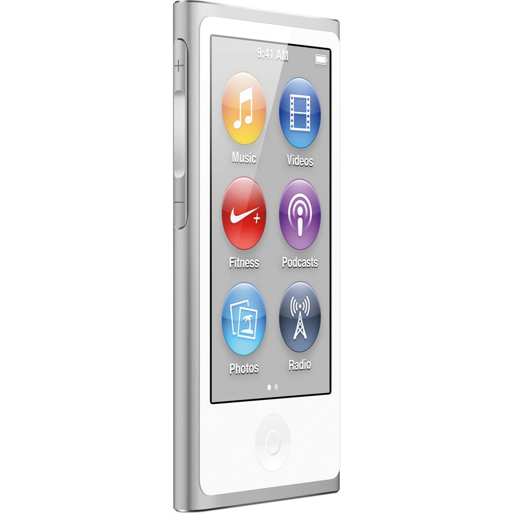 Amazon.com: Apple MKN22LL/A iPod Nano 16 GB, White & Silver