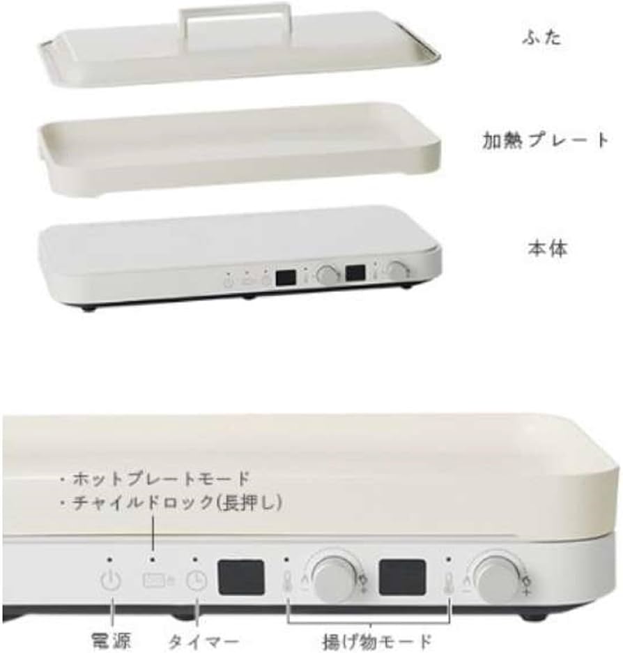 Amazon | アビテラックス IHコンロ ホットプレート 2WAY IH調理器 AIH