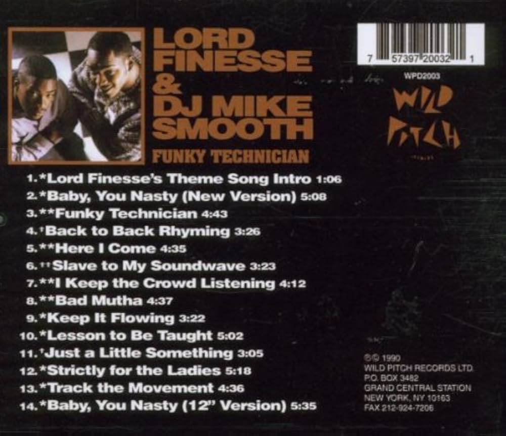 Lord Finesse & DJ Mike Smooth - The Funky Technician - Amazon.com