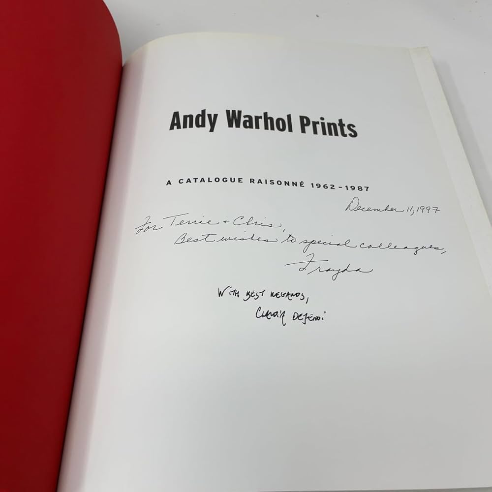 Andy Warhol Prints: A Catalogue Raisonne 1962-1987: Feldman