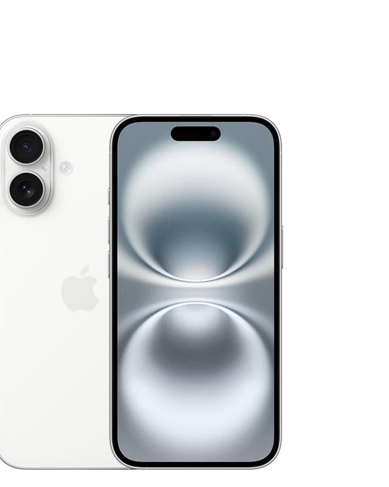 Amazon.com: Apple iPhone 16, US Version, 128GB, White - Unlocked
