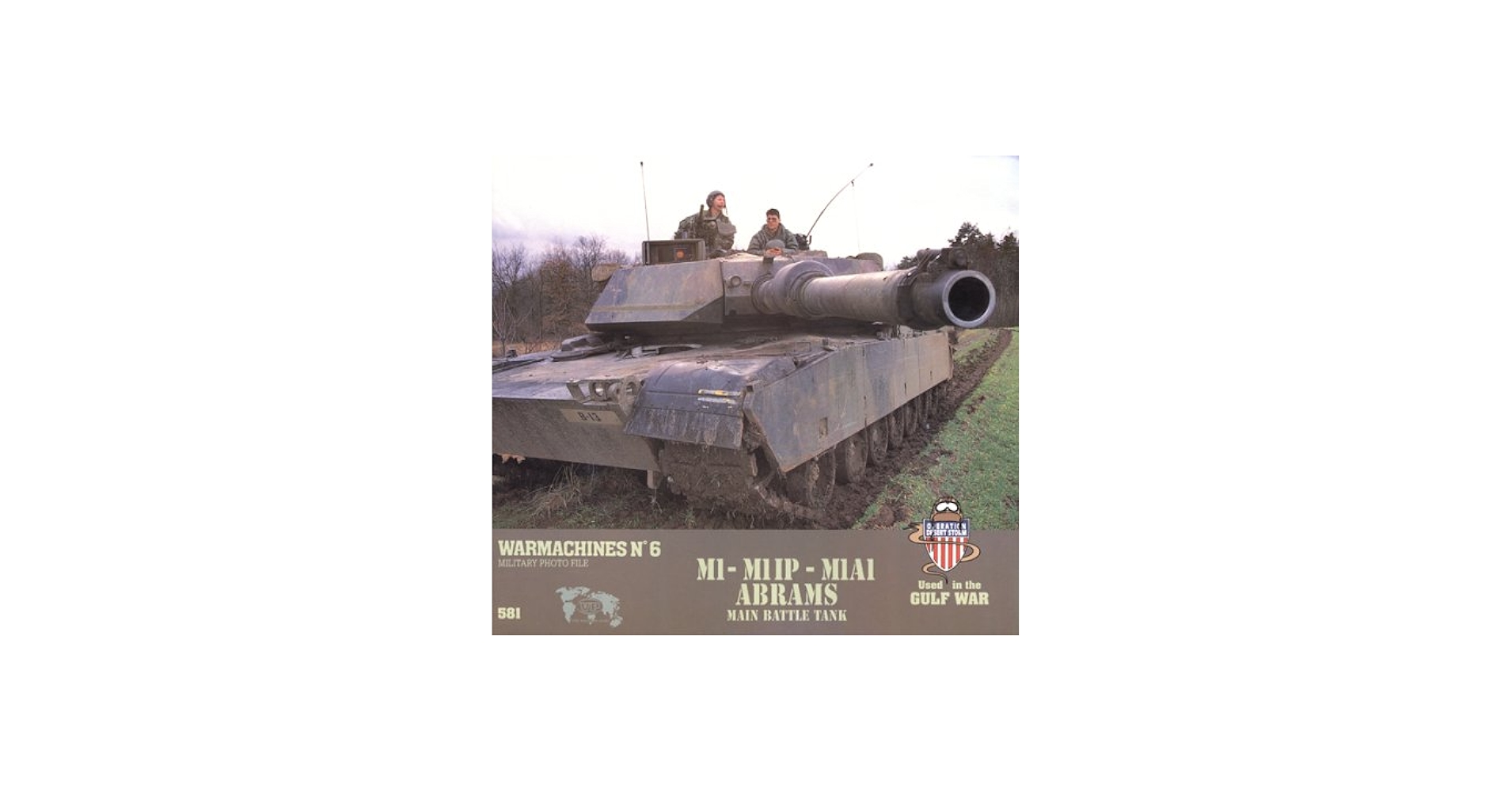 M1, M1IP, M1A1 Abrams Main Battle Tank (Warmachines, No. 6