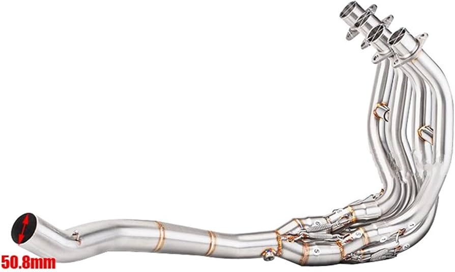 Amazon.co.jp: オートバイ エキゾーストパイプ 用 に適合するZX-25R 用