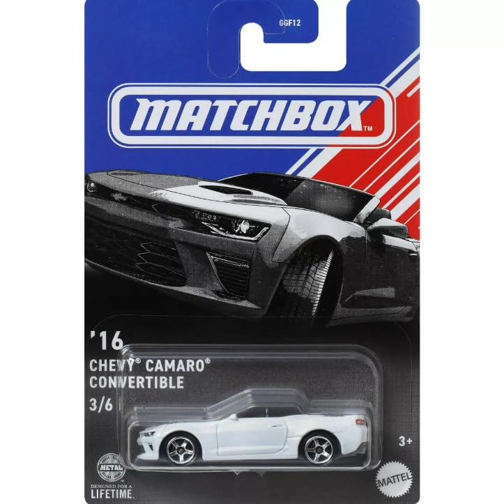 Amazon.com: Matchbox 1:64 Scale Diecast '16 Chevy Camaro