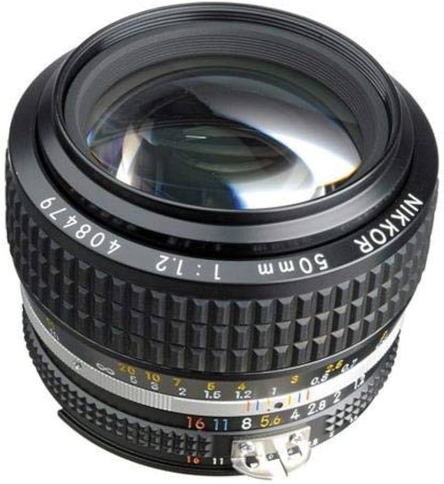 Amazon.com : Nikon AI-S FX NIKKOR 50mm f/1.2 Fixed Zoom Manual
