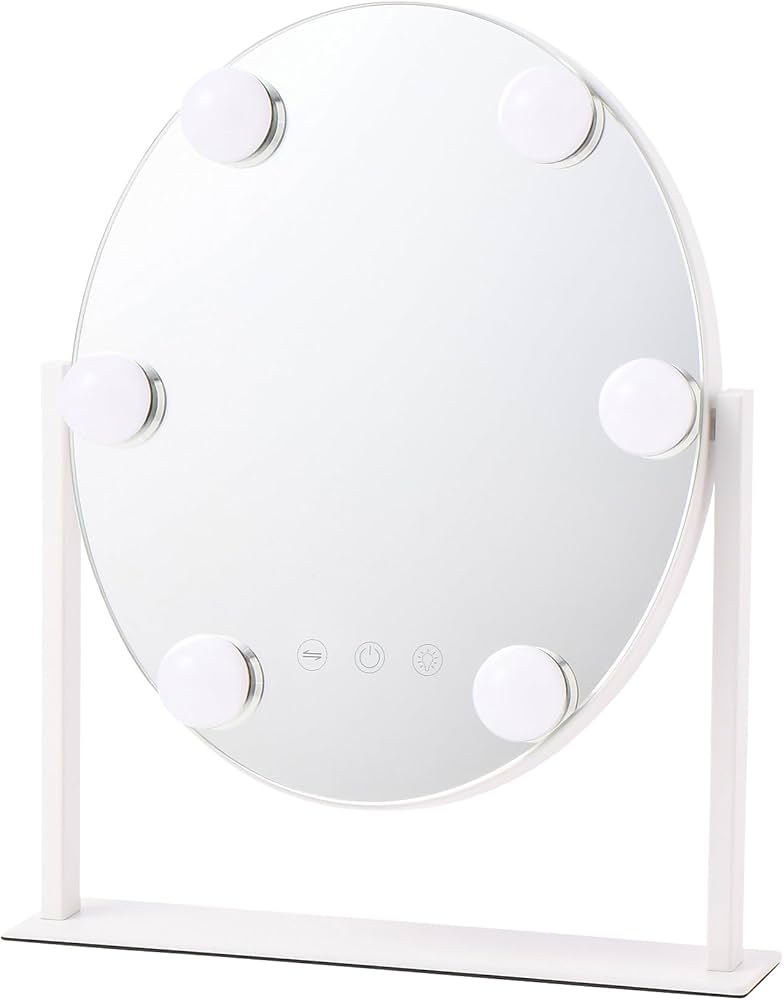 Amazon.co.jp: Francfranc フランフラン ハリウッドミラー ラウンド S