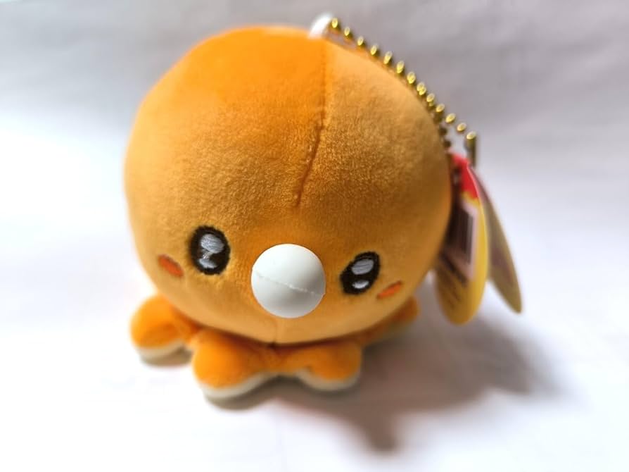 Amazon.co.jp: ぷくっと タコぷ マスコットBC おれたこぷー オレンジ