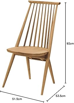 Amazon｜柏木工 CIVILチェア(NP) W515×D535×H920・SH430｜ダイニング