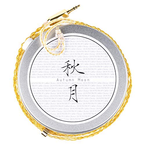 Amazon.com: Moondrop Autumn Moon 24AWG 22Core 6N Gold-Plated OCC