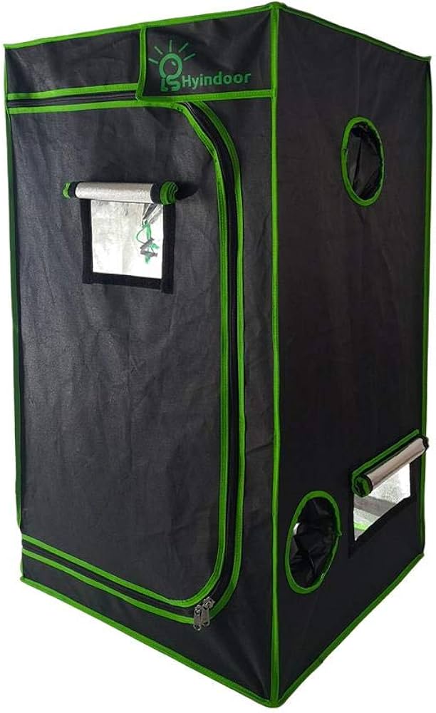 Amazon.co.jp: Hyindoor 80*80*160cm 室内水耕栽培 植物育成 グロウ