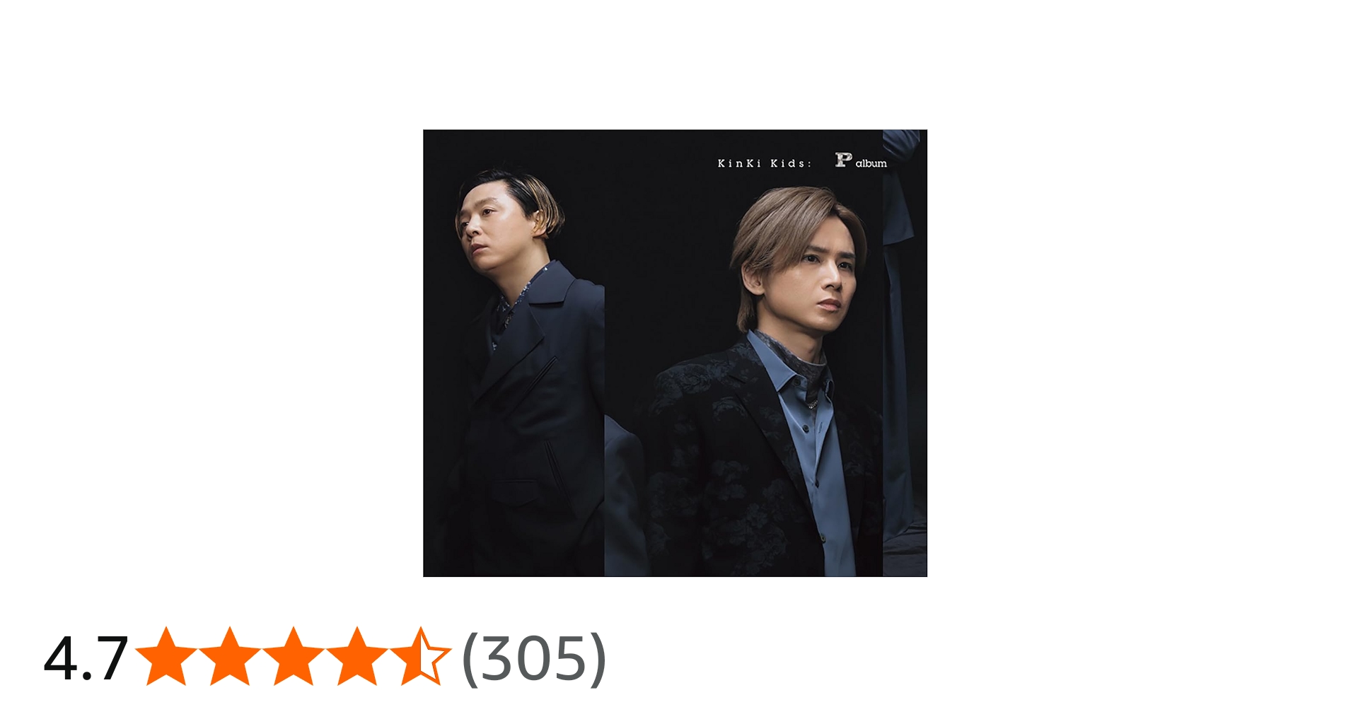 Amazon.co.jp: P album (初回盤B) (CD+Blu-ray) - KinKi Kids