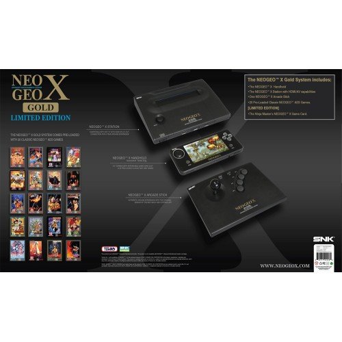 Amazon.com: NEOGEO X GOLD Limited Edition : Video Games